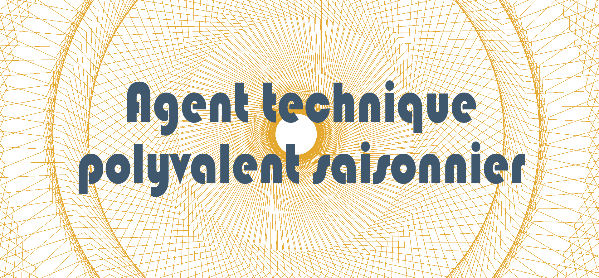  Recrutement d'un agent technique polyvalent saisonnier 